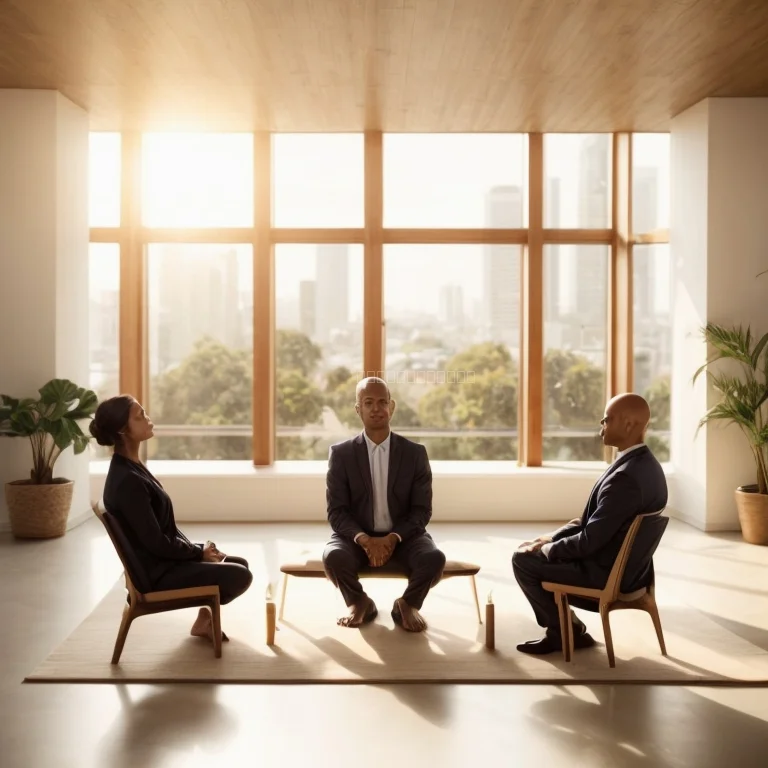 Group meditation session in Toronto